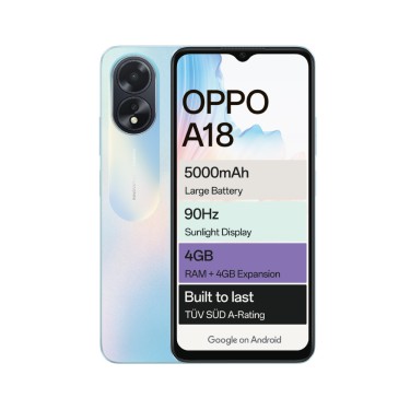 Oppo a18 4+4 gb/128gb blue