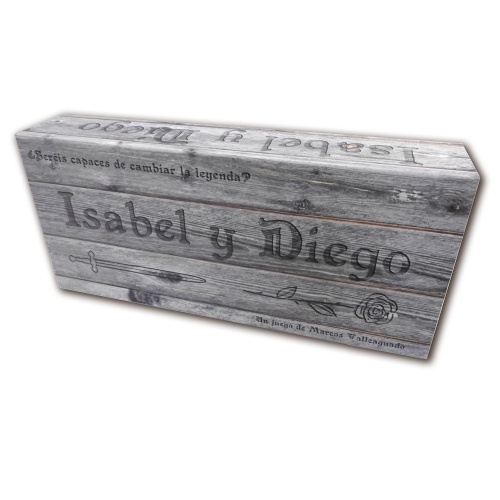 Caja del juego Isabel y Diego