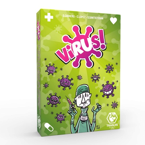 virus juego de cartas español familiar cuerpo humano
