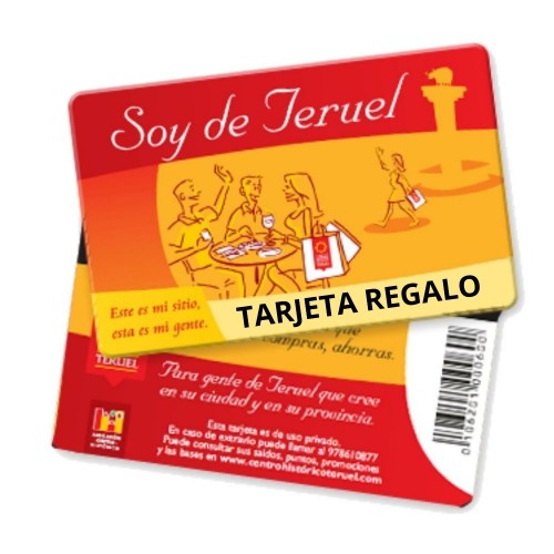 regala la tarjeta soy de Teruel