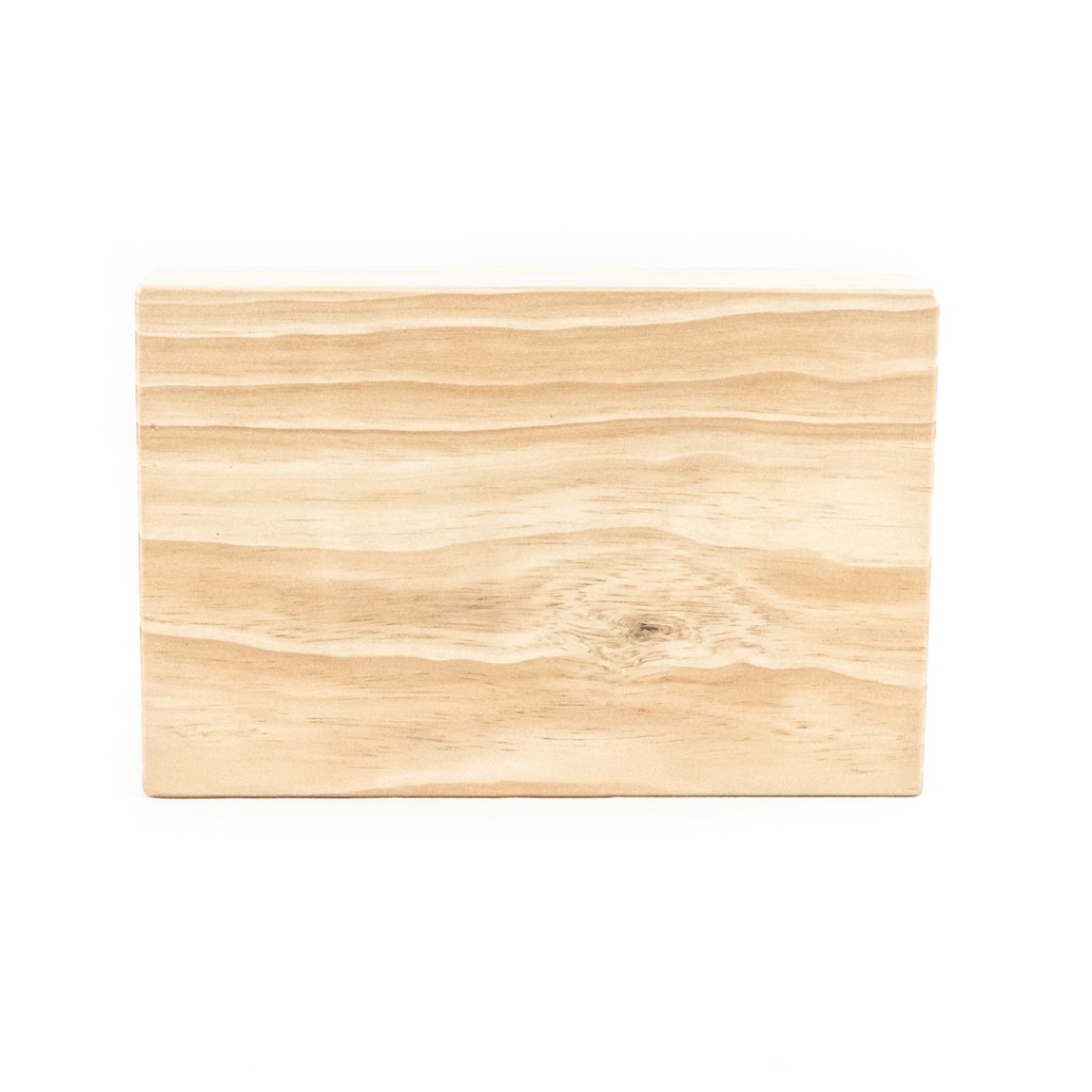 taco de madera para yoga