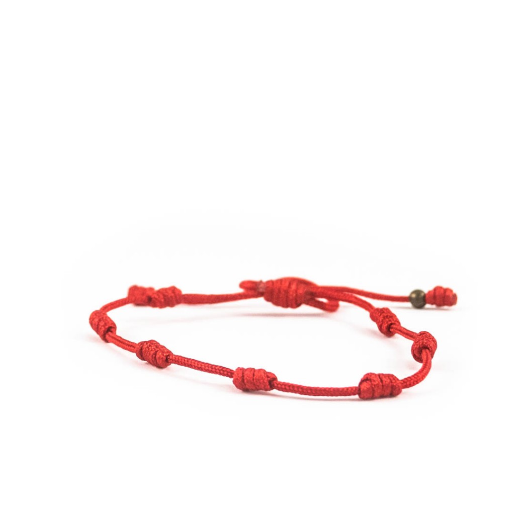 Pulsera Roja de los 7 Nudos| Amuleto Protección Energías Negativas | Ecodiverso Pulsera Roja de los 7 Nudos| Amuleto Protección Energías Negativas | Ecodiverso