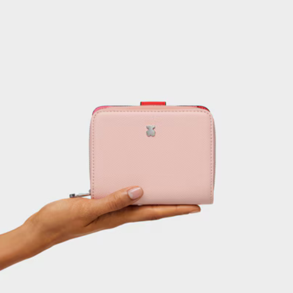 Monedero TOUS Dubai pequeño rosa