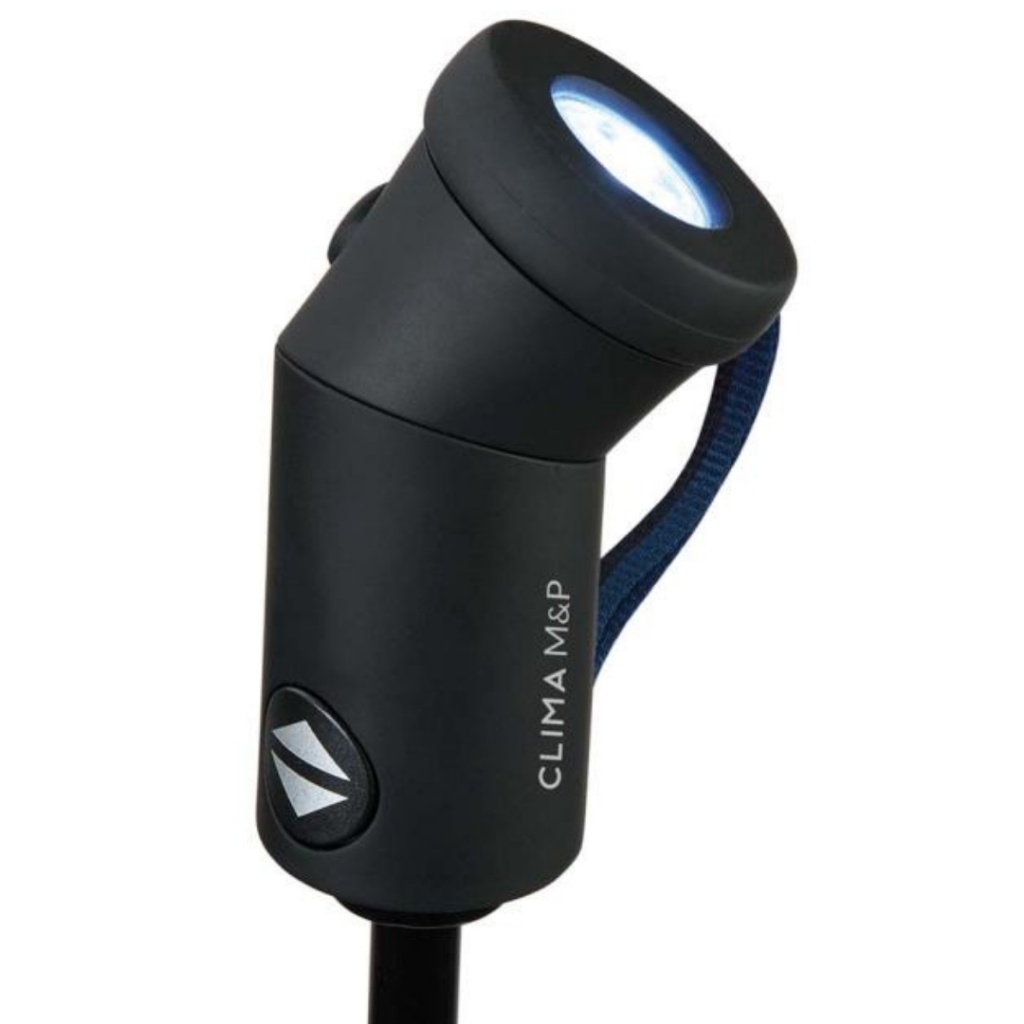 paraguas plegable linterna orientable
