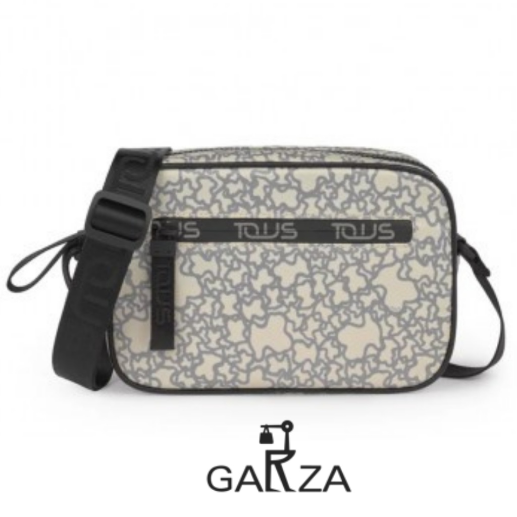 complicaciones enlace O cualquiera Bolso TOUS serie Kaos Mini color beige y gris | Complementos Garza
