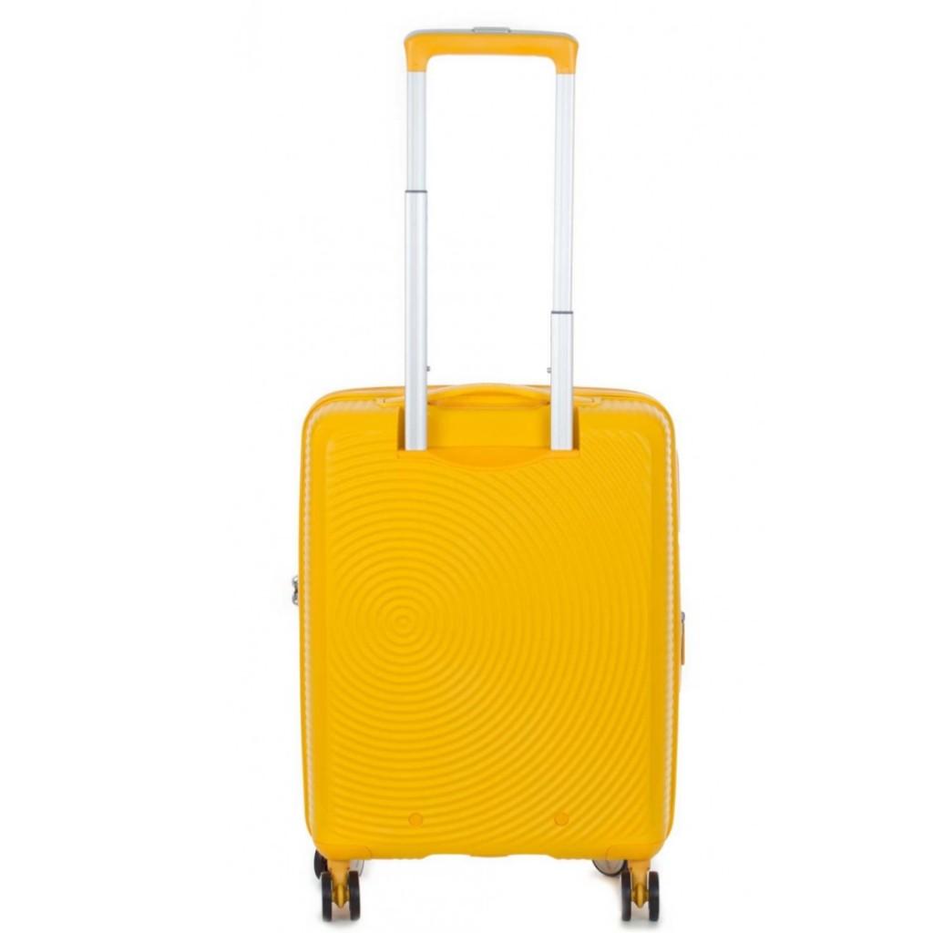 Maleta rígida 55 cm cabina amarillo