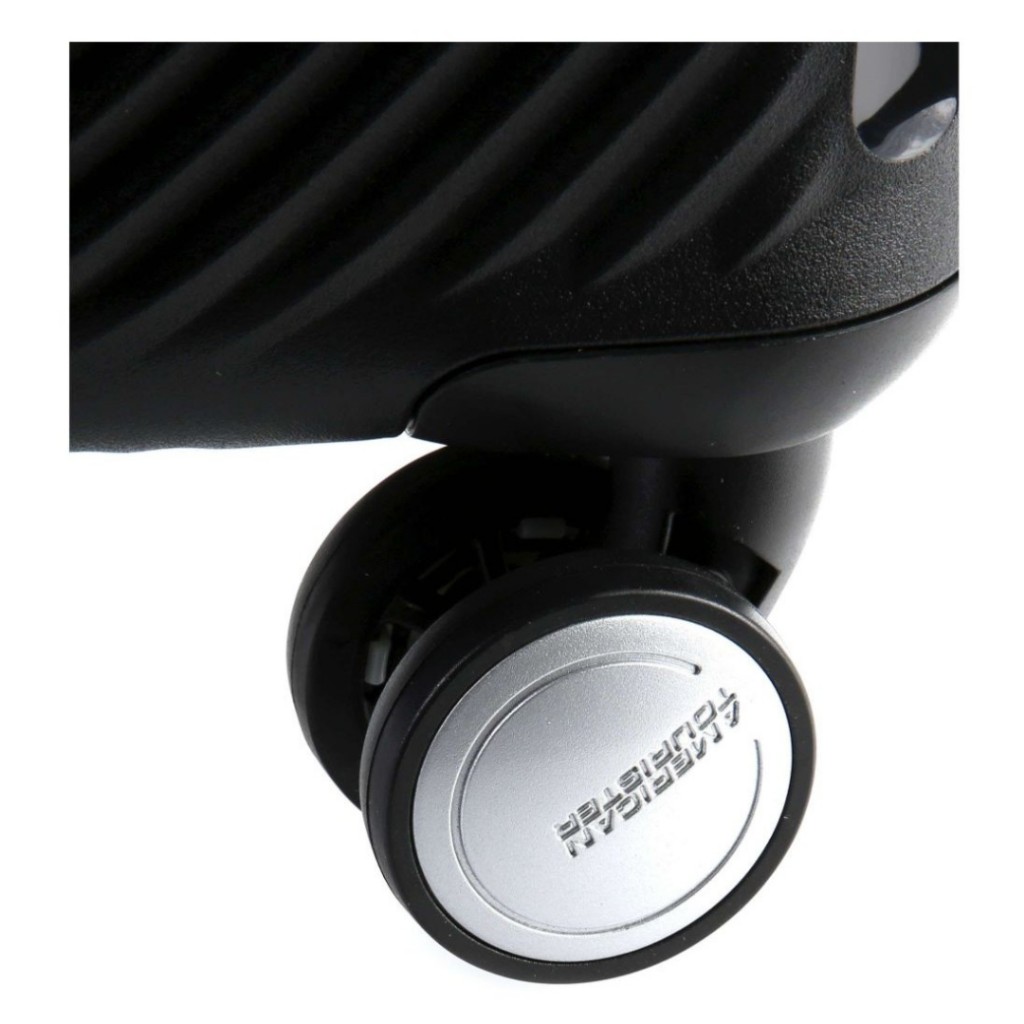 maleta cabina trolley 55cm rígida negro