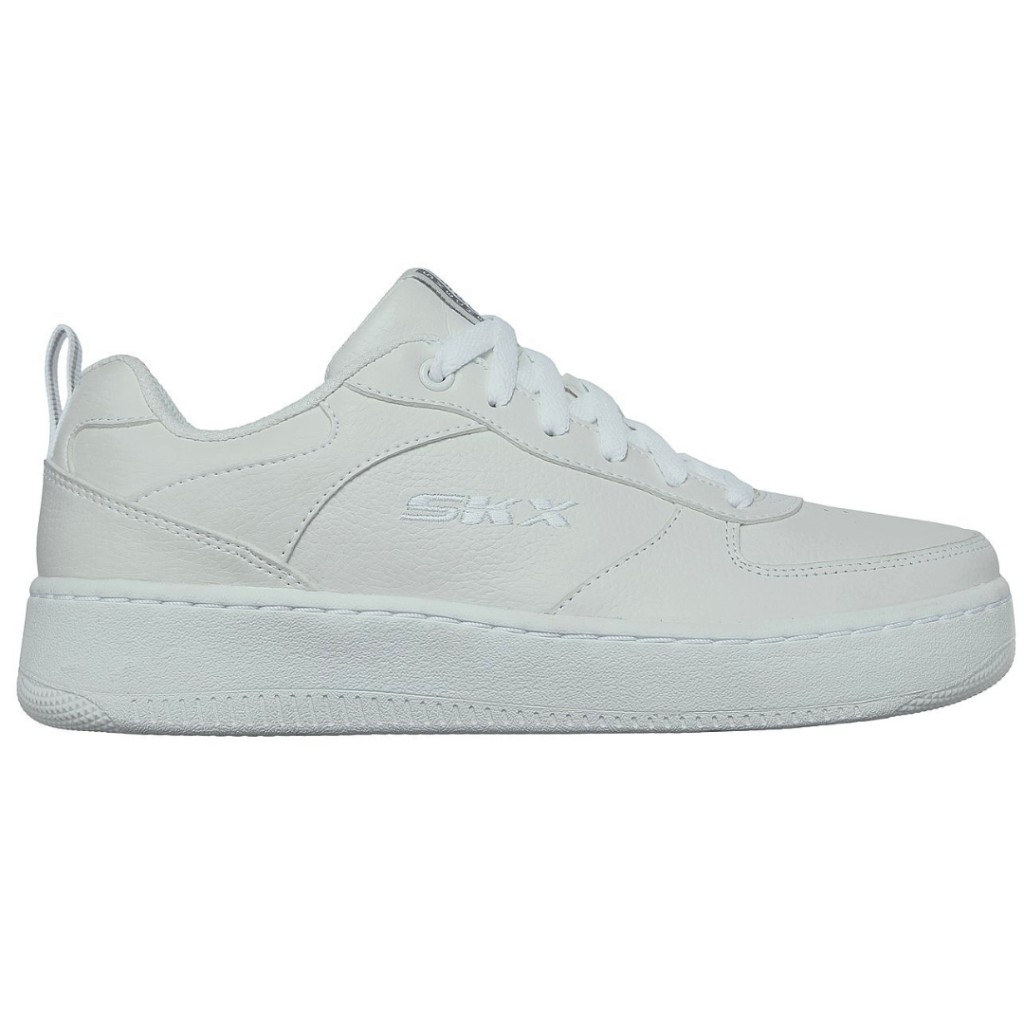 Zapatilla blanca mujer Skechers Sport Court Memory Foam