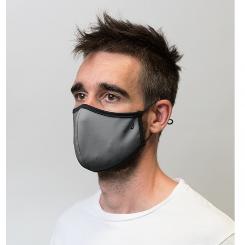 Mascarilla unisex Abbacino gris