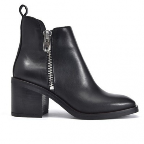 botín mujer piel negro ALPE SHOES