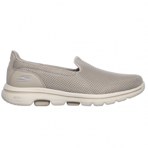 Zapatillas de mujer beige SKECHERS