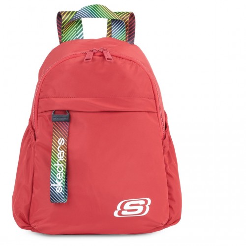 Mochila  Skechers nylon rojo