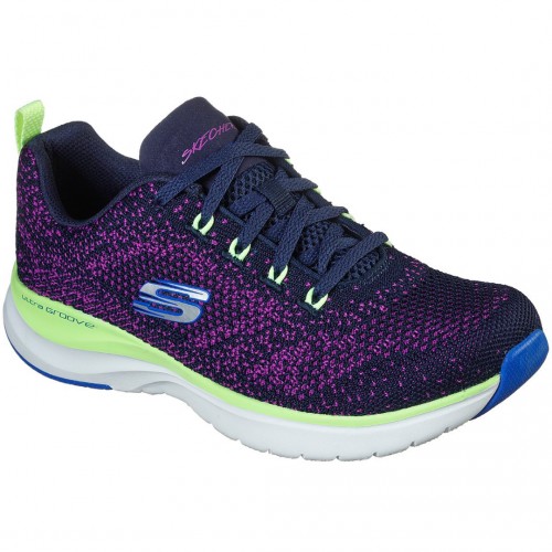 Deportiva mujer Skechers morada