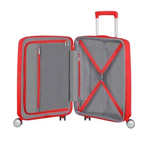 Maleta 55 cm rígida coral red American Tourister