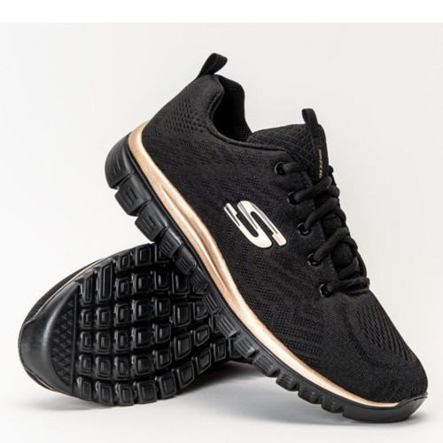 deportiva skechers 12615 negro