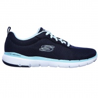 Deportiva de mujer SKECHERS estilo urbano Air Cooled color azul 