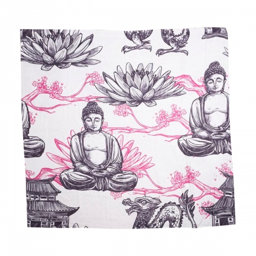 pañuelo foulard buda 002