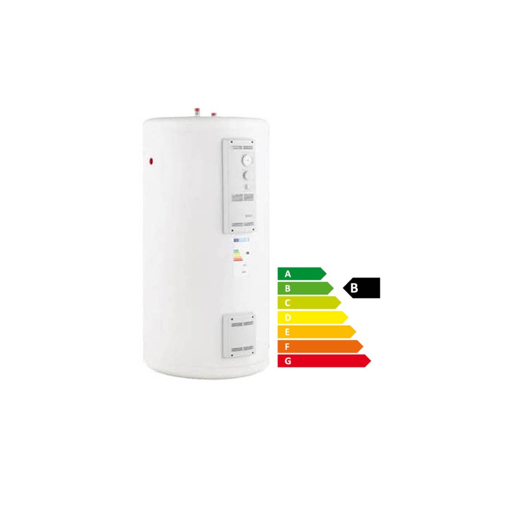 Acumulador de acero inoxidable con intercambiador 150L