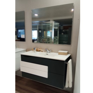 Cronos 1000 Conjunto mueble baño gris