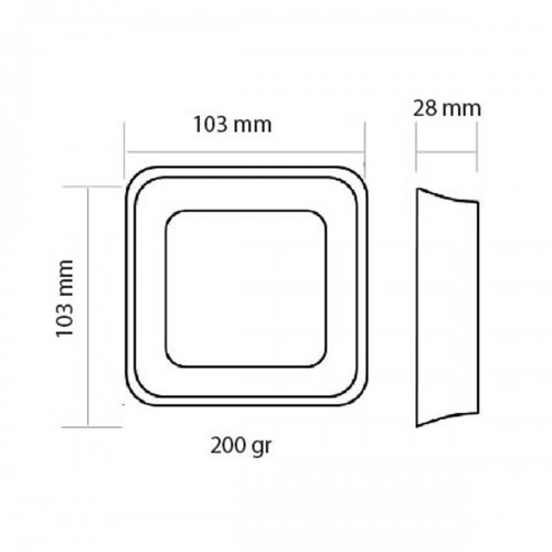 Medidas termostato Lyric T6