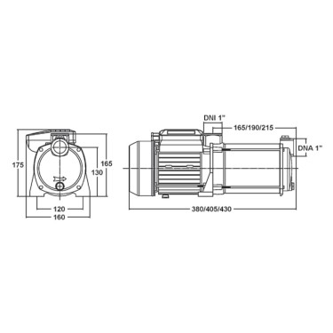 Medidas bomba BM-100/4