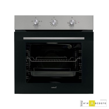 Horno estático SES 7104 X cristal negro