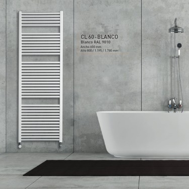 Radiador toallero CL 60 Blanco 800