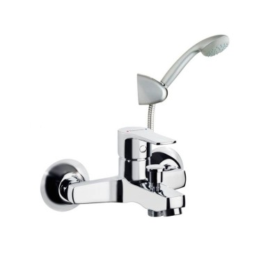 Monomando de baño ducha cromo Titanium 1805VM