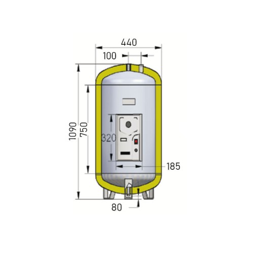 Medidas termo ACS DPI/EM 80