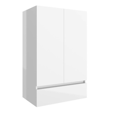 Mueble armario Infinity blanco brillo