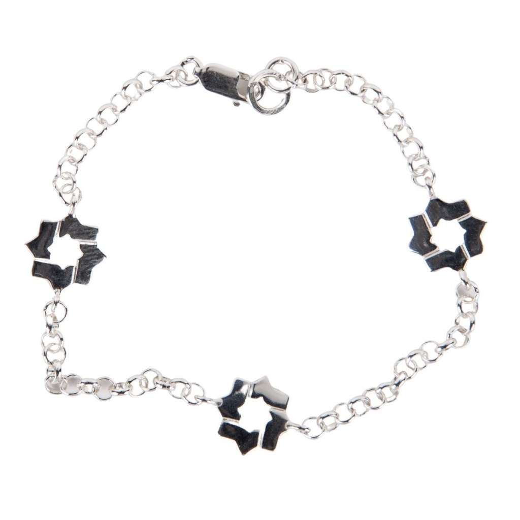 Pulsera tres estrellas