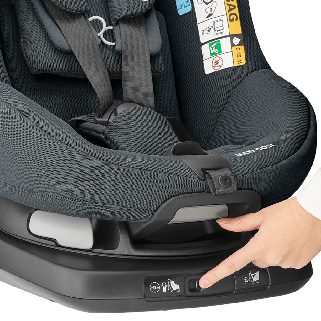La silla de automóvil Maxi-Cosi Axissfix plus es muy segura y cómoda