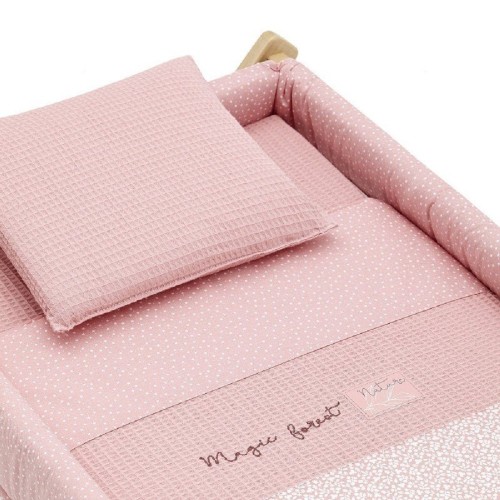 Minicuna tijera forest rosa Cambrass.Detalle