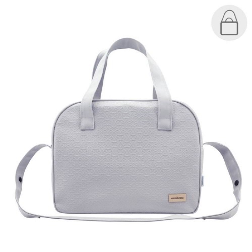 Bolso maternal Prome gris Luxy Cambrass
