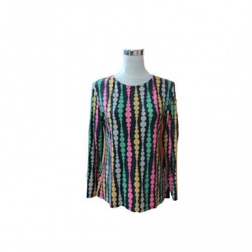 Camiseta estampado círculos colores