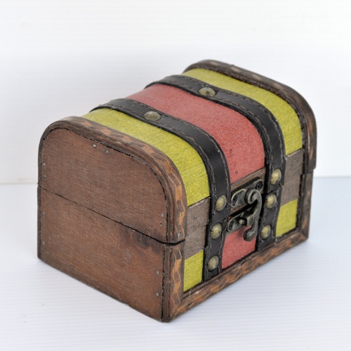 Cofre madera pequeño | Quimera Artesanía