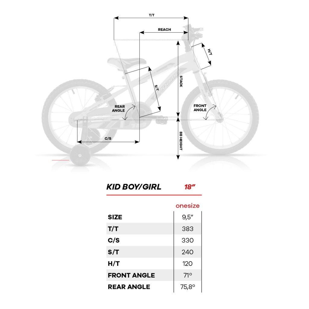 Bicicleta infantil Megamo rosa. 18 pulgadas. Bici rosa con cesta