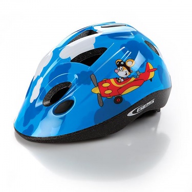 CASCO NIÑO NIÑA AZUL CON DIBUJO