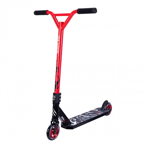 Patinete Bestial Wolf Demon D6 rojo negro