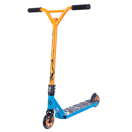 Patinete Bestial Wolf Demon D6 azul naranja