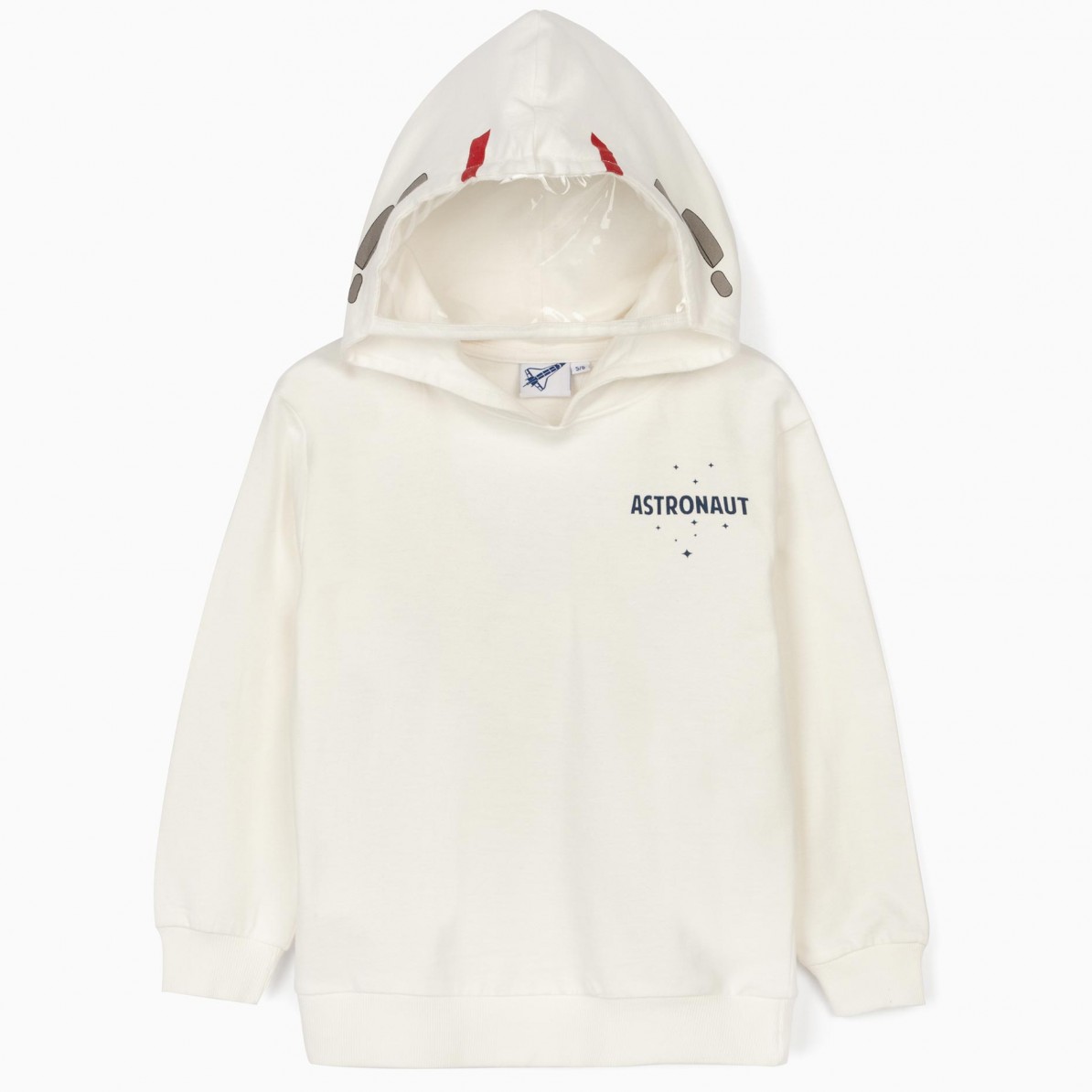 SUDADERA NASA BLANCA
