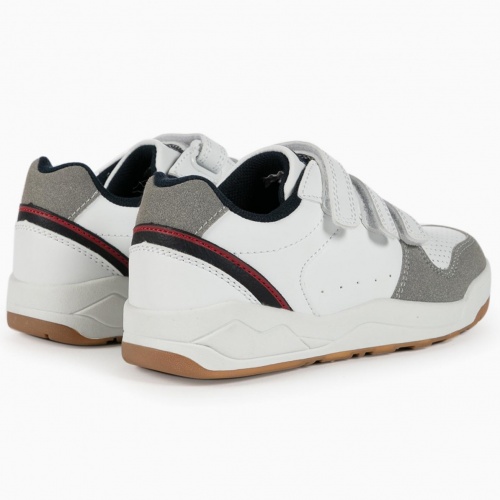 zapatillas blancas con velcros 1