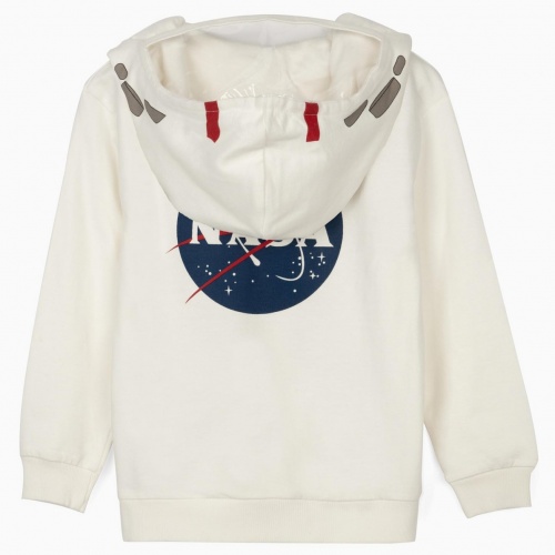 SUDADERA NASA BLANCA  1