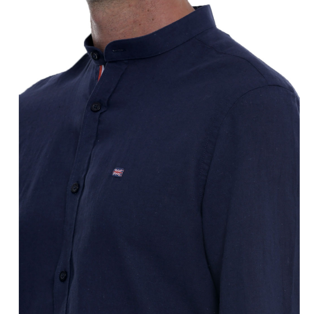 camisa lino caballero