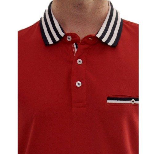 polo rojo Scott miller