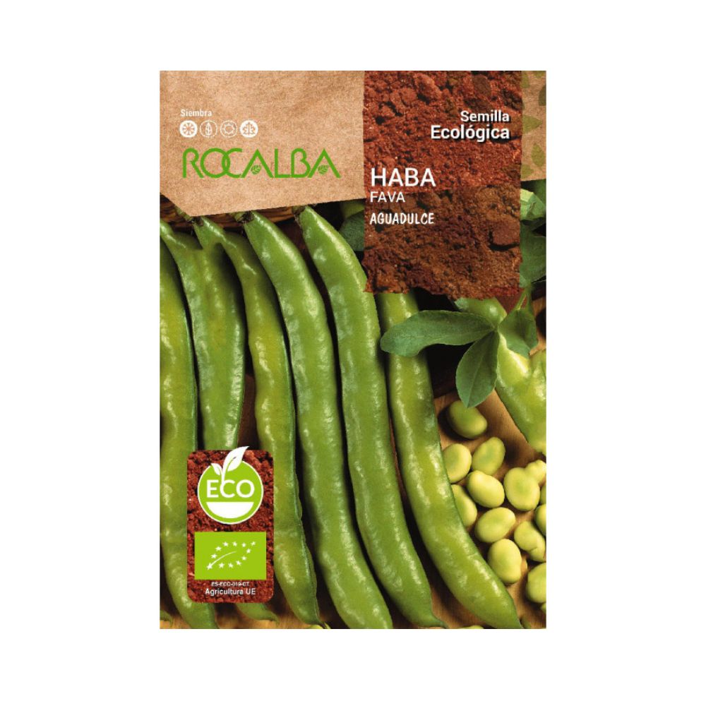 Semillas de Haba Aguadulce Ecológicas