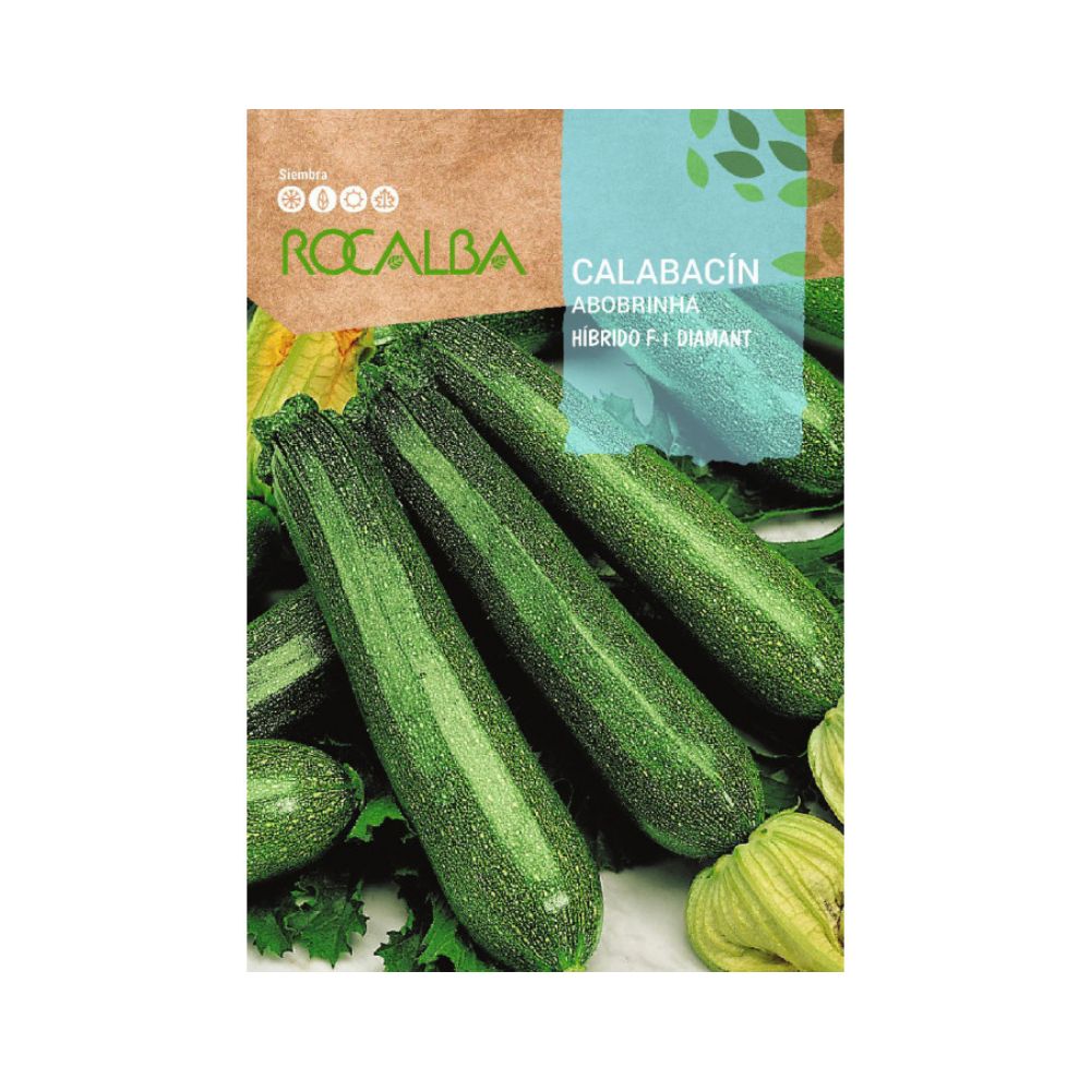 Semillas calabacín diamant híbrido F1