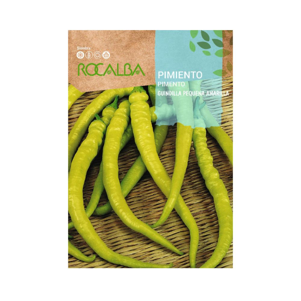 Pimiento guindilla pequeña amarilla semillas