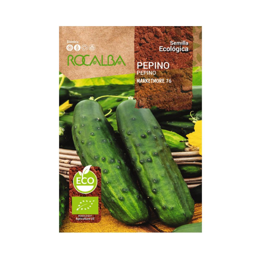 Semilas de Pepino Marketmore Ecológicas