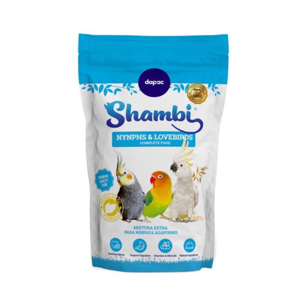 Shambi Mixtura EXTRA Ninfa y Agapornis 3kg